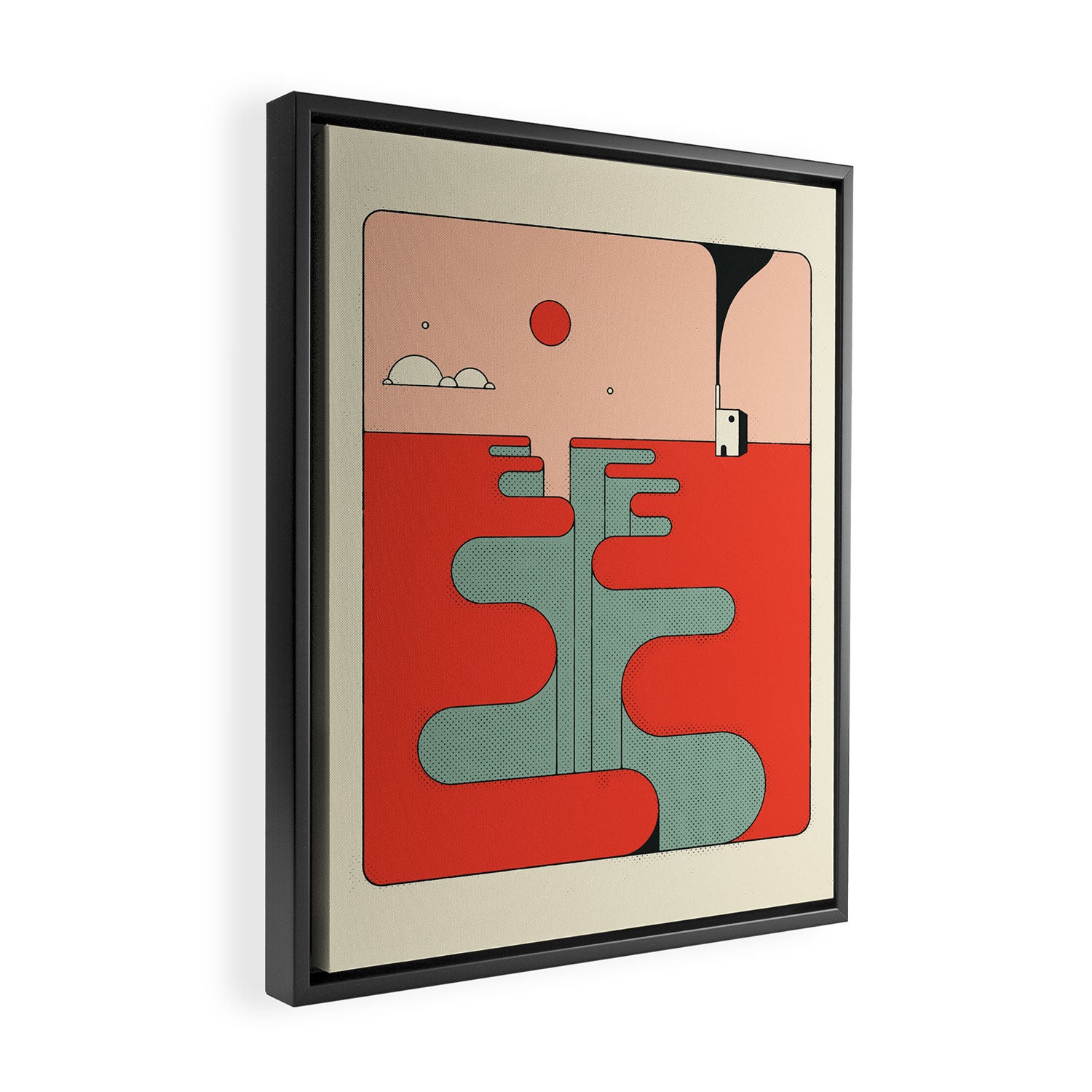 LIMBO 7 Framed Canvas Print Gallery Image 2