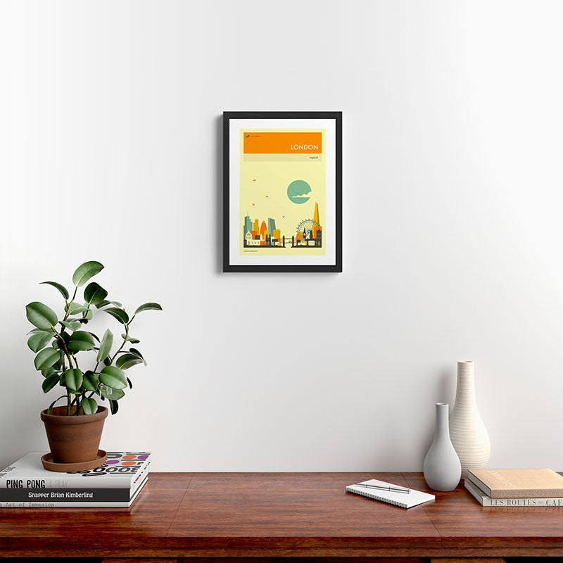 LONDON Framed Art Print Gallery Image 2