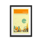 LONDON Framed Art Print Gallery Image 2