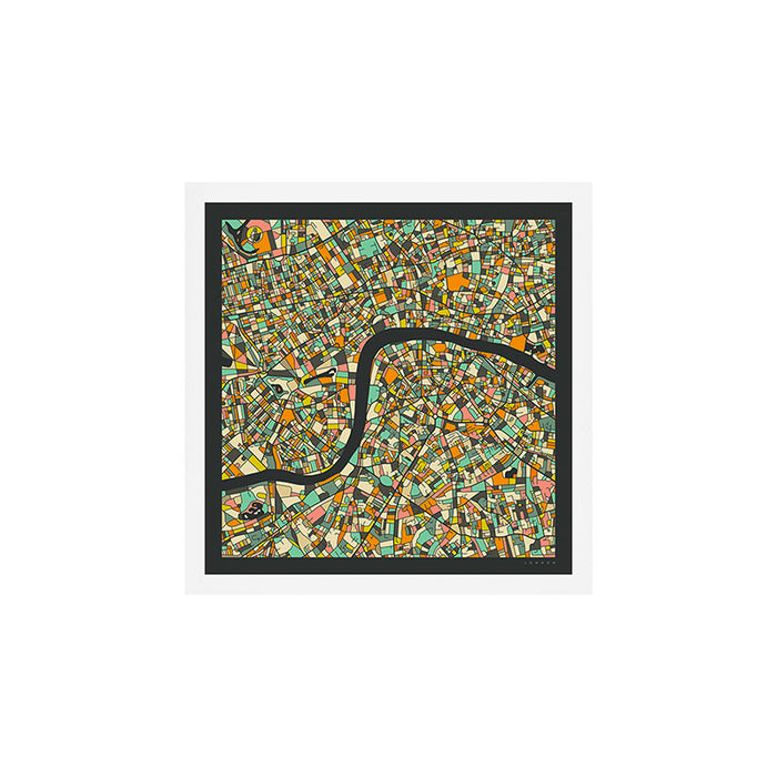 LONDON MAP Art Print Gallery Image 1