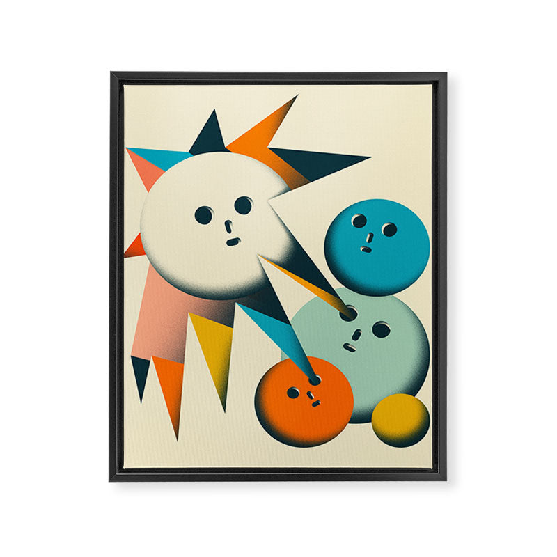 LOOK (1) Framed Canvas Print Gallery Image 6