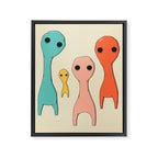 LOOKERS (2) Framed Canvas Print Gallery Image 6