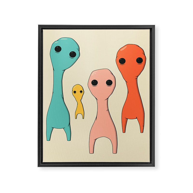 LOOKERS (2) Framed Canvas Print Gallery Image 6
