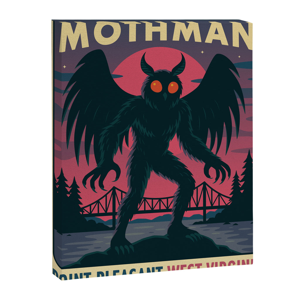 Mothman Canvas Print Gallery Image 6