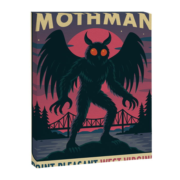 Mothman Canvas Print Gallery Image 1