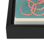 OCTOPUS Framed Canvas Print Gallery Image 3