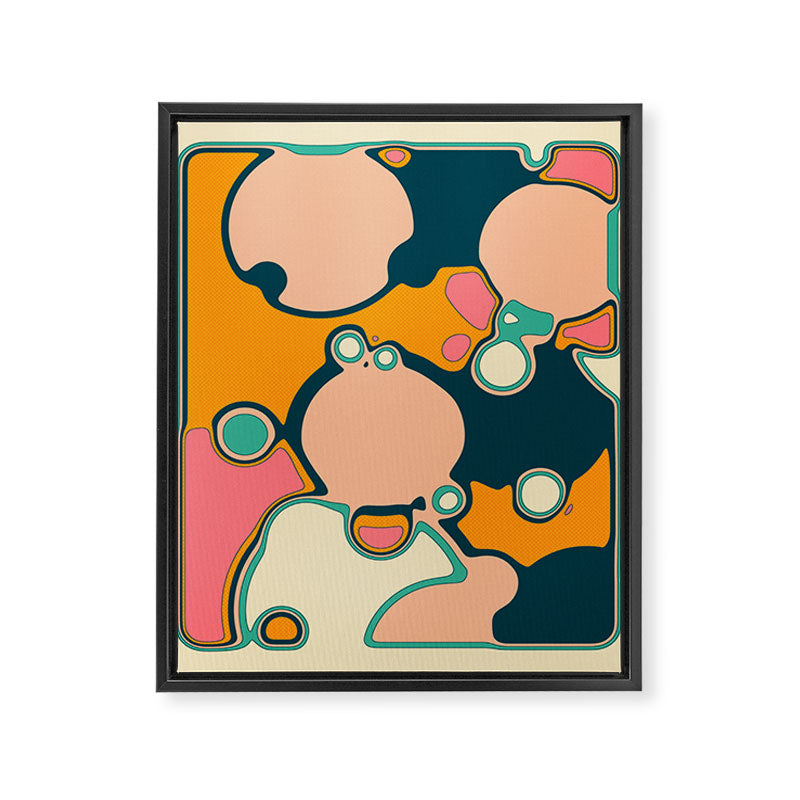 ODD TOPSY Framed Canvas Print Gallery Image 6