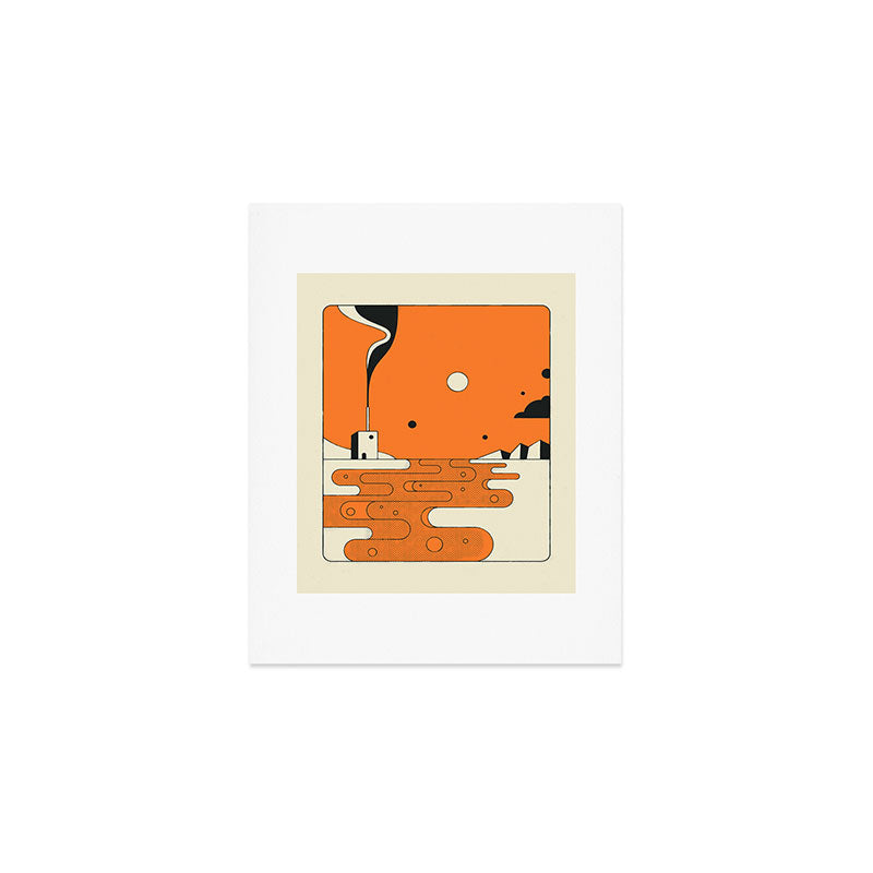 ORANGE RIVER Art Print Gallery Image 1