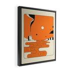 ORANGE RIVER Framed Canvas Print Gallery Image 2