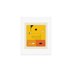 ORANGE SUNSET Art Print Gallery Image 1
