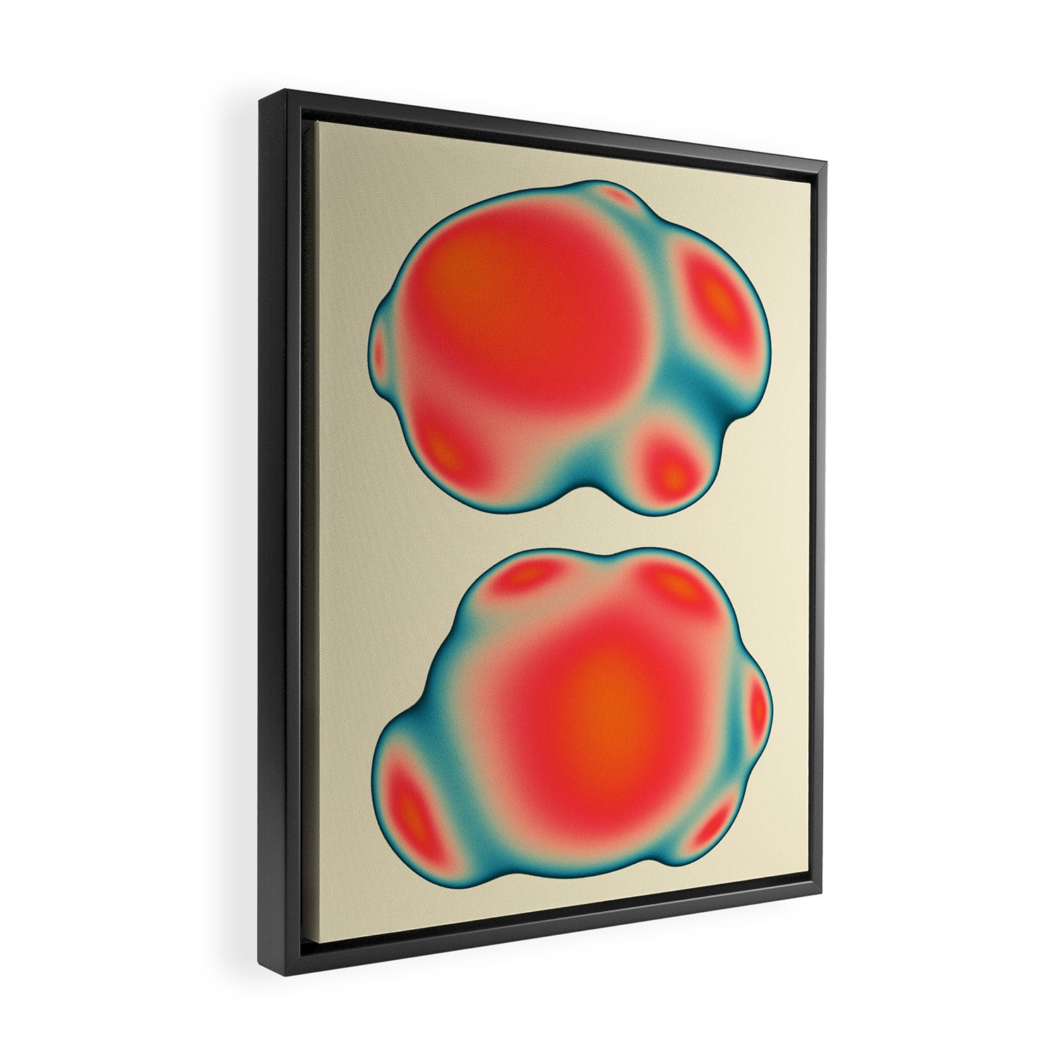 PLASMOID 5 Framed Canvas Print Gallery Image 2