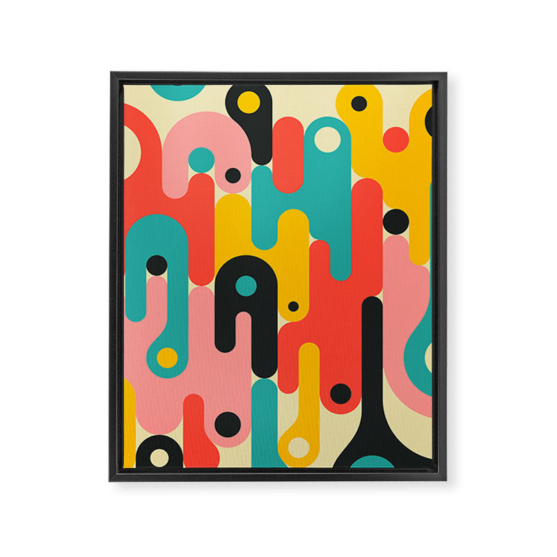 Pulse Framed Canvas Print Gallery Image 6
