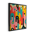 Pulse Framed Canvas Print Gallery Image 2