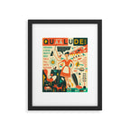 Q IS FOR QUAALUDE Framed Art Print Gallery Image 5