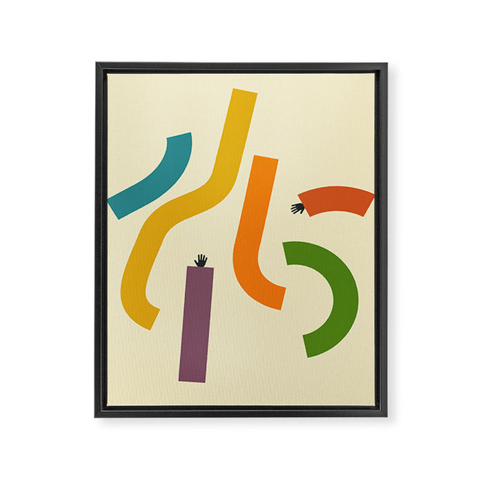 REACH (13) Framed Canvas Print Gallery Image 1