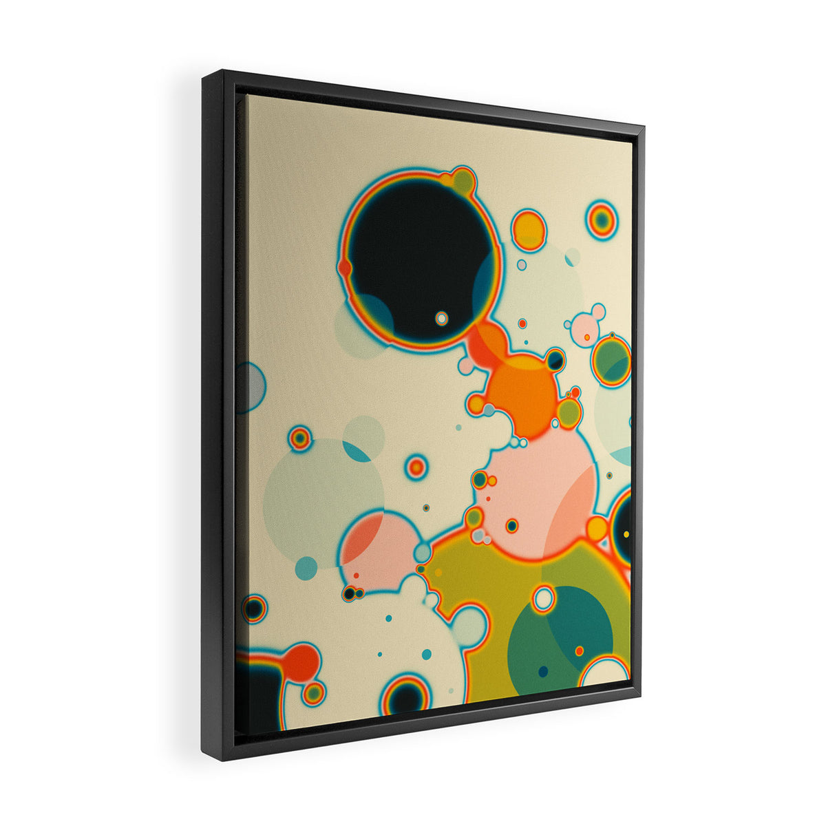 REACTION 4 Framed Canvas Print Gallery Image 2