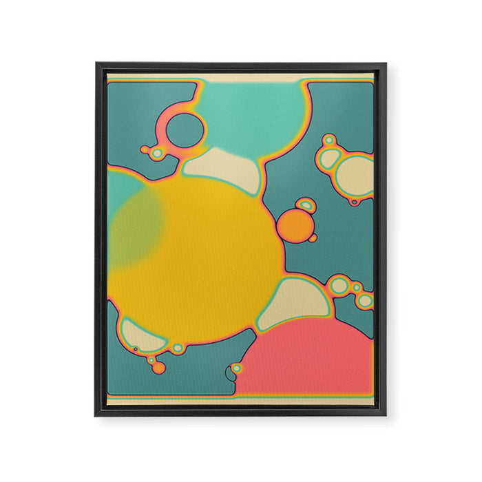 REACTION 61 Framed Canvas Print Gallery Image 1