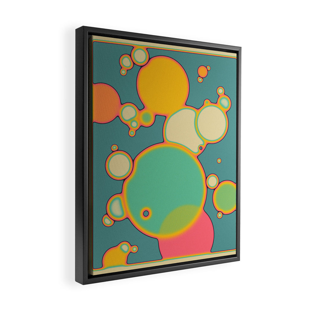 REACTION 62 Framed Canvas Print Gallery Image 2