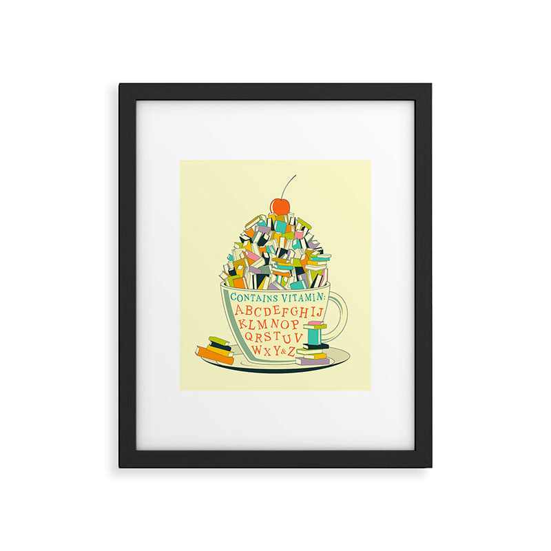 READ Framed Art Print Gallery Image 5