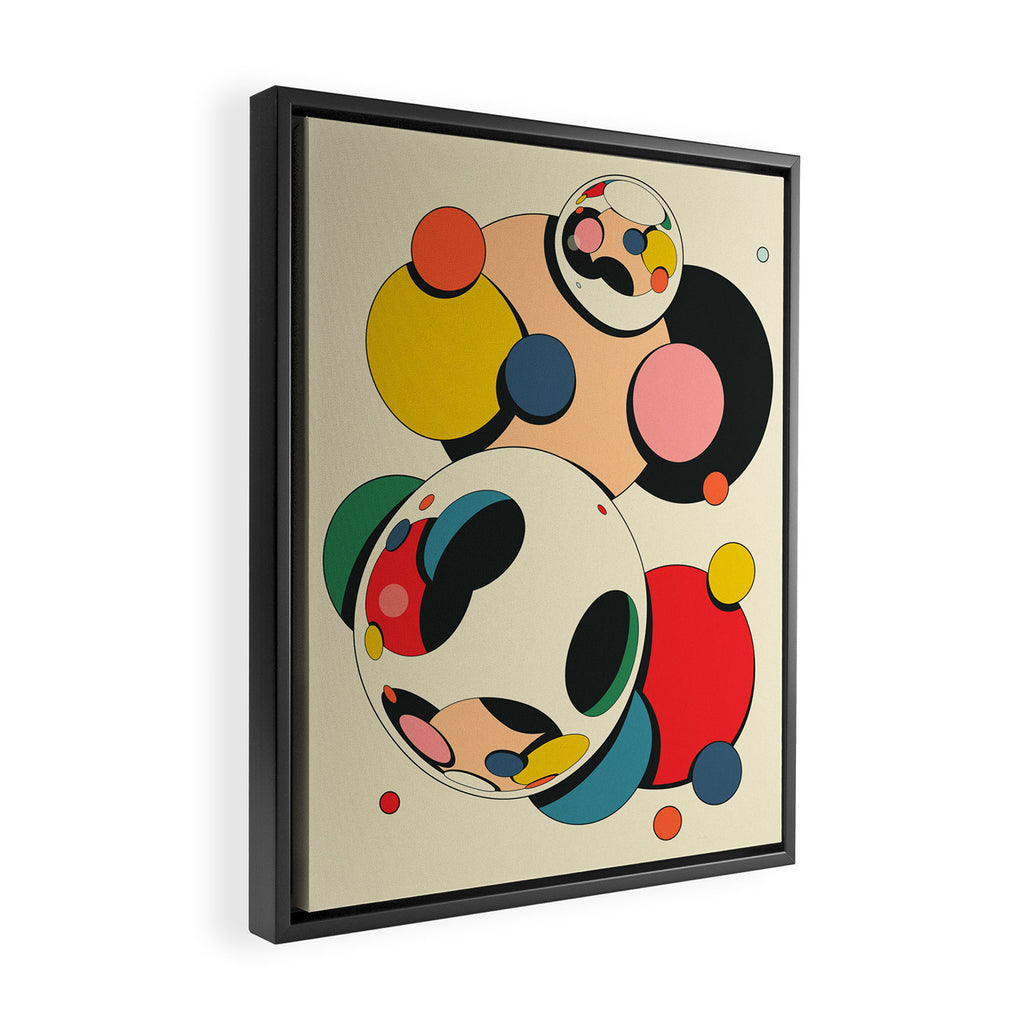 Reflections 1 Framed Canvas Print Gallery Image 2