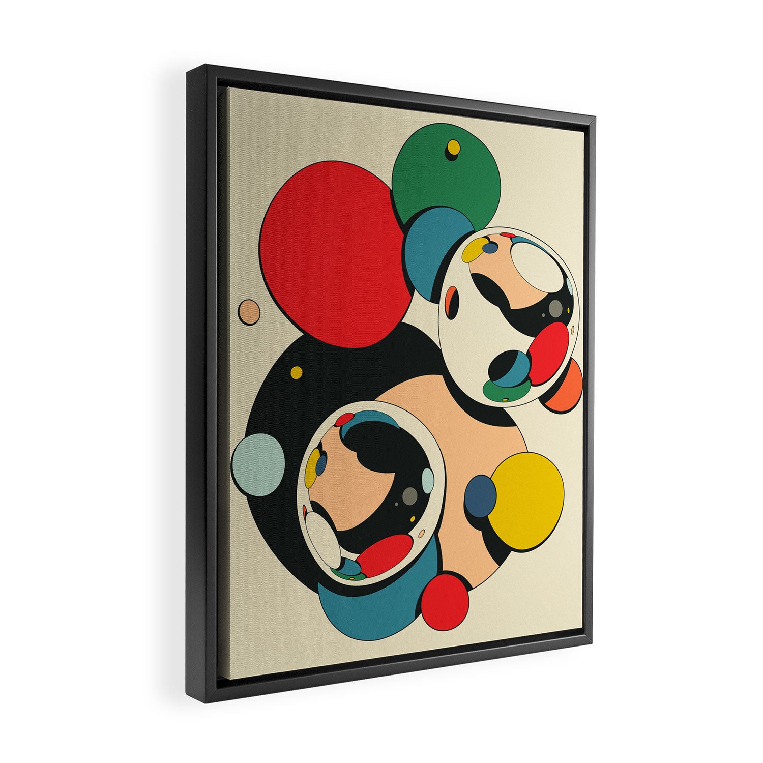 Reflections 2 Framed Canvas Print Gallery Image 2