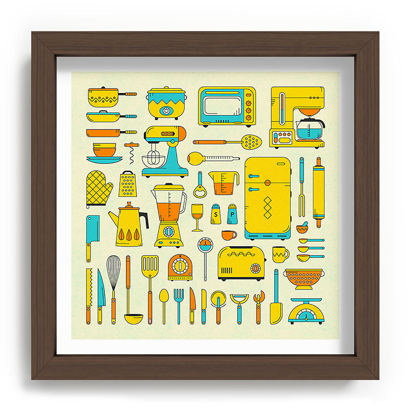 RETRO KITCHEN Framed Art Print Gallery Image 27