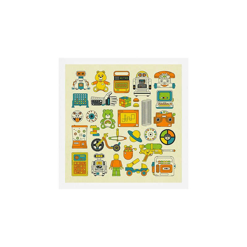 RETRO TOYS Art Print Gallery Image 1