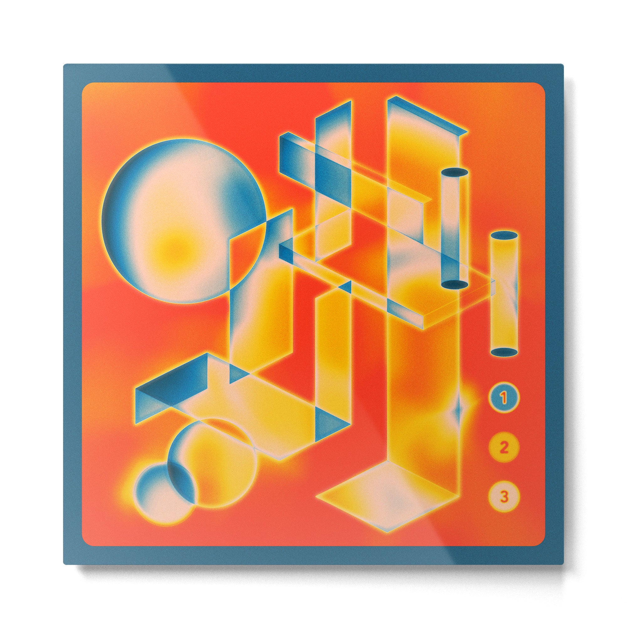 RETROFUTURE Metal Print Gallery Image 2