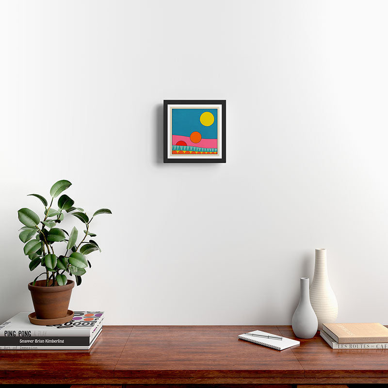RISE Framed Art Print Gallery Image 2