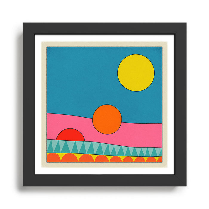 RISE Framed Art Print Gallery Image 1
