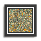 ROME MAP Framed Art Print Gallery Image 1