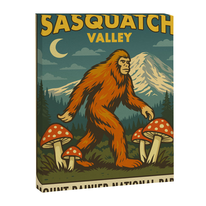 Sasquatch Canvas Print Gallery Image 1