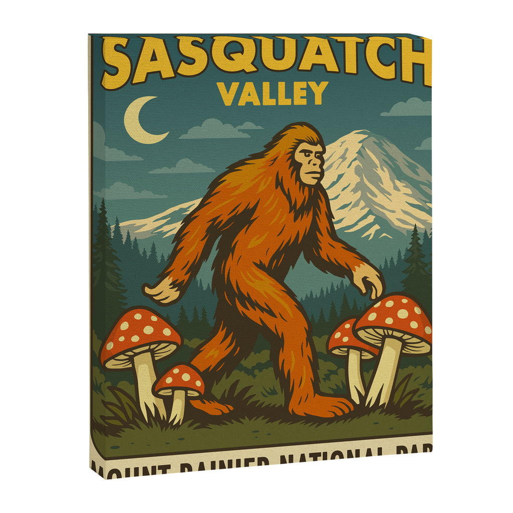 Sasquatch Canvas Print Gallery Image 6