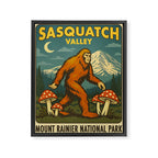 Sasquatch Framed Canvas Print Gallery Image 6