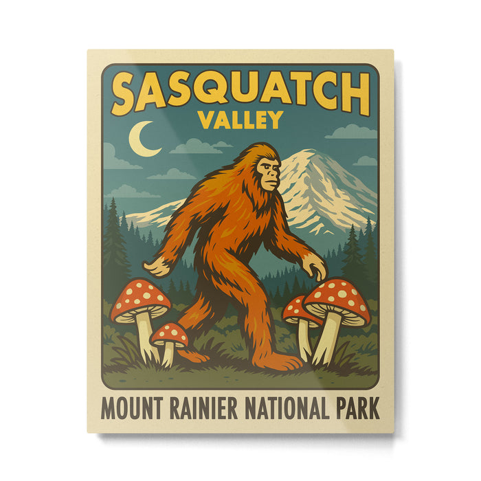 Sasquatch Metal Print Gallery Image 1
