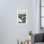 Seattle Map Art Print Gallery Image 3