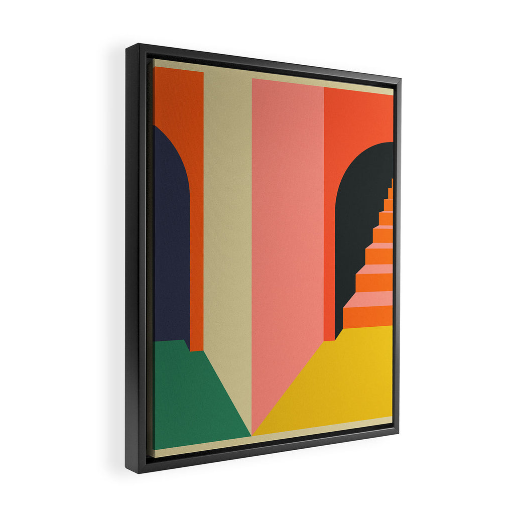 SLEEPWALKING 3 Framed Canvas Print Gallery Image 2