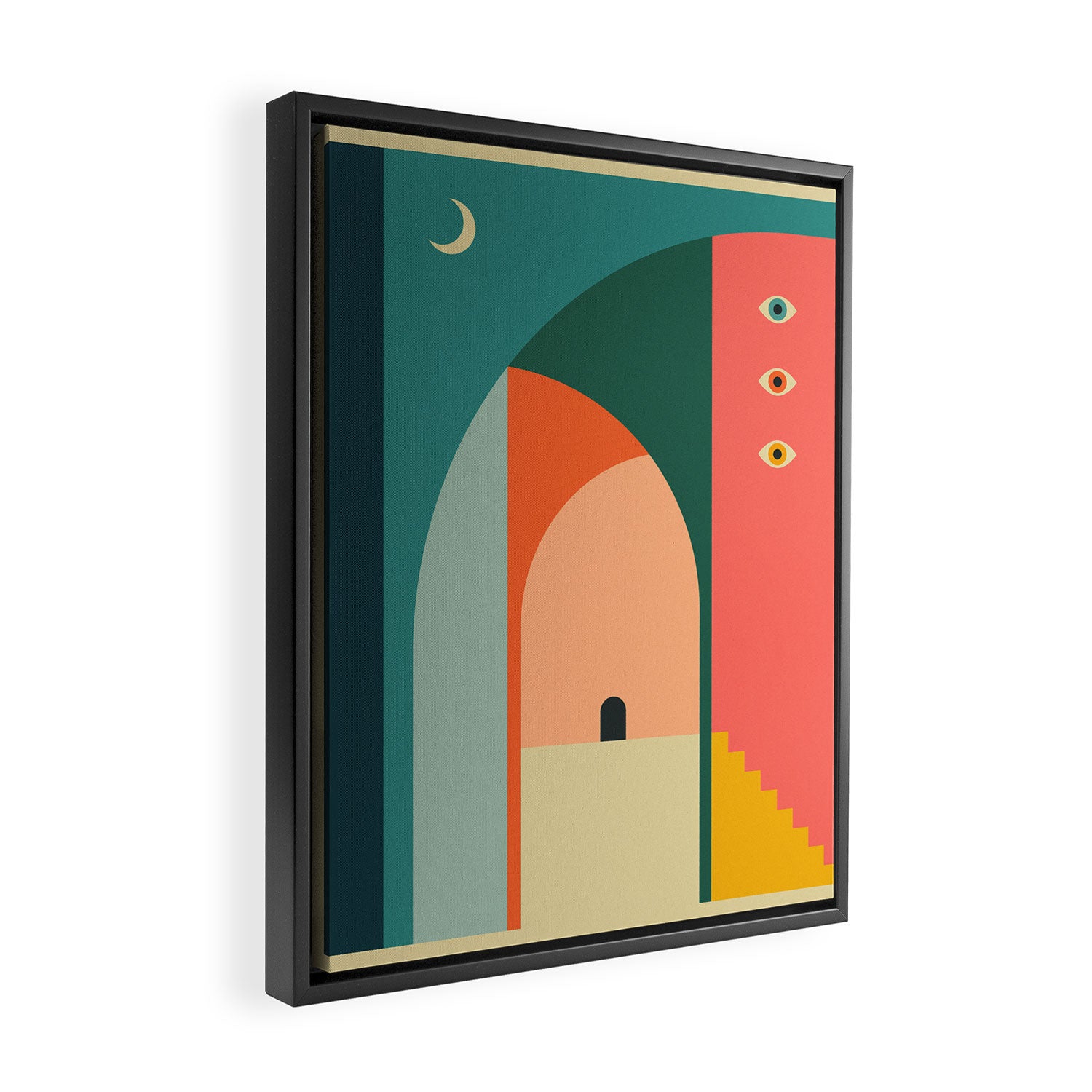 SLEEPWALKING 5 Framed Canvas Print Gallery Image 2