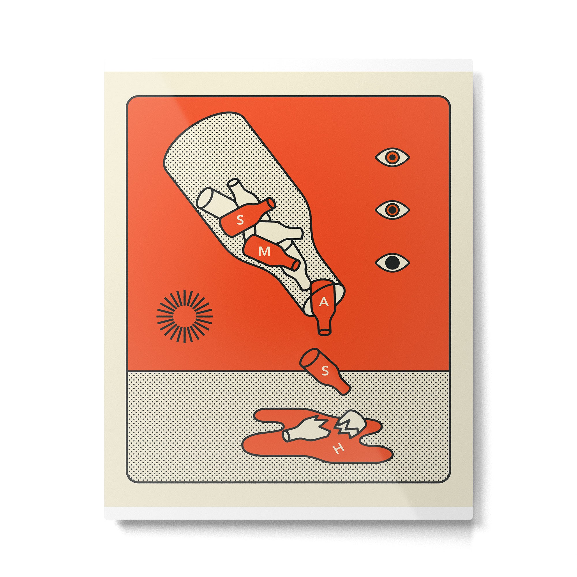 SMASH Metal Print Gallery Image 4