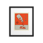 SMASH Framed Art Print Gallery Image 5
