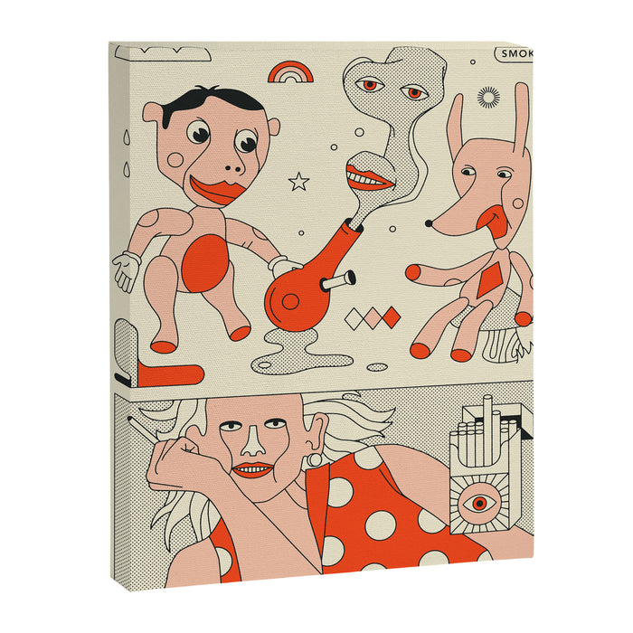 SMOKE Canvas Print Gallery Image 1
