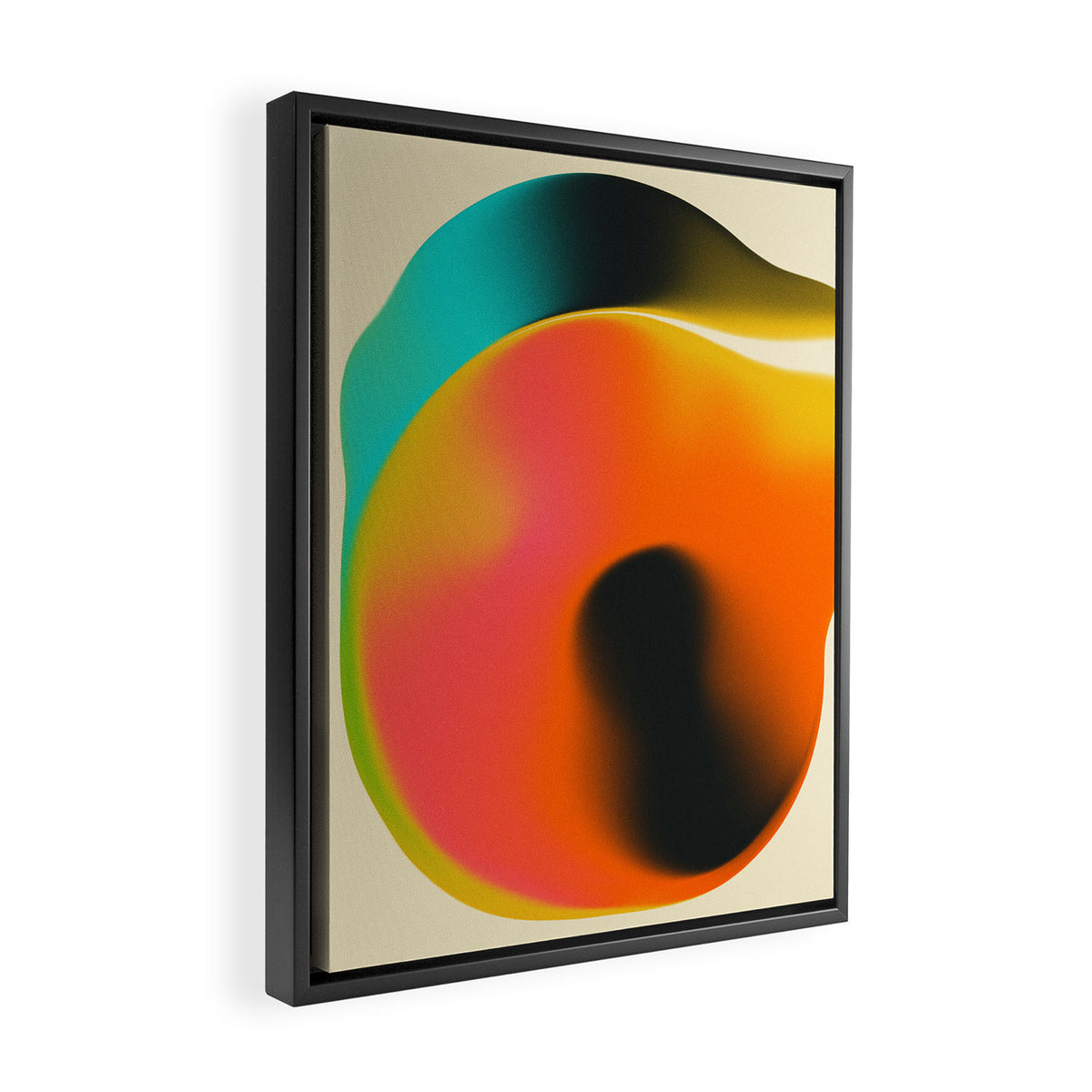 SMUDGE 1 Framed Canvas Print Gallery Image 2