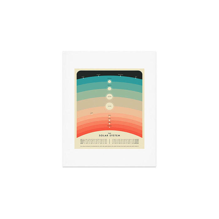 Solar System Art Print Gallery Image 1