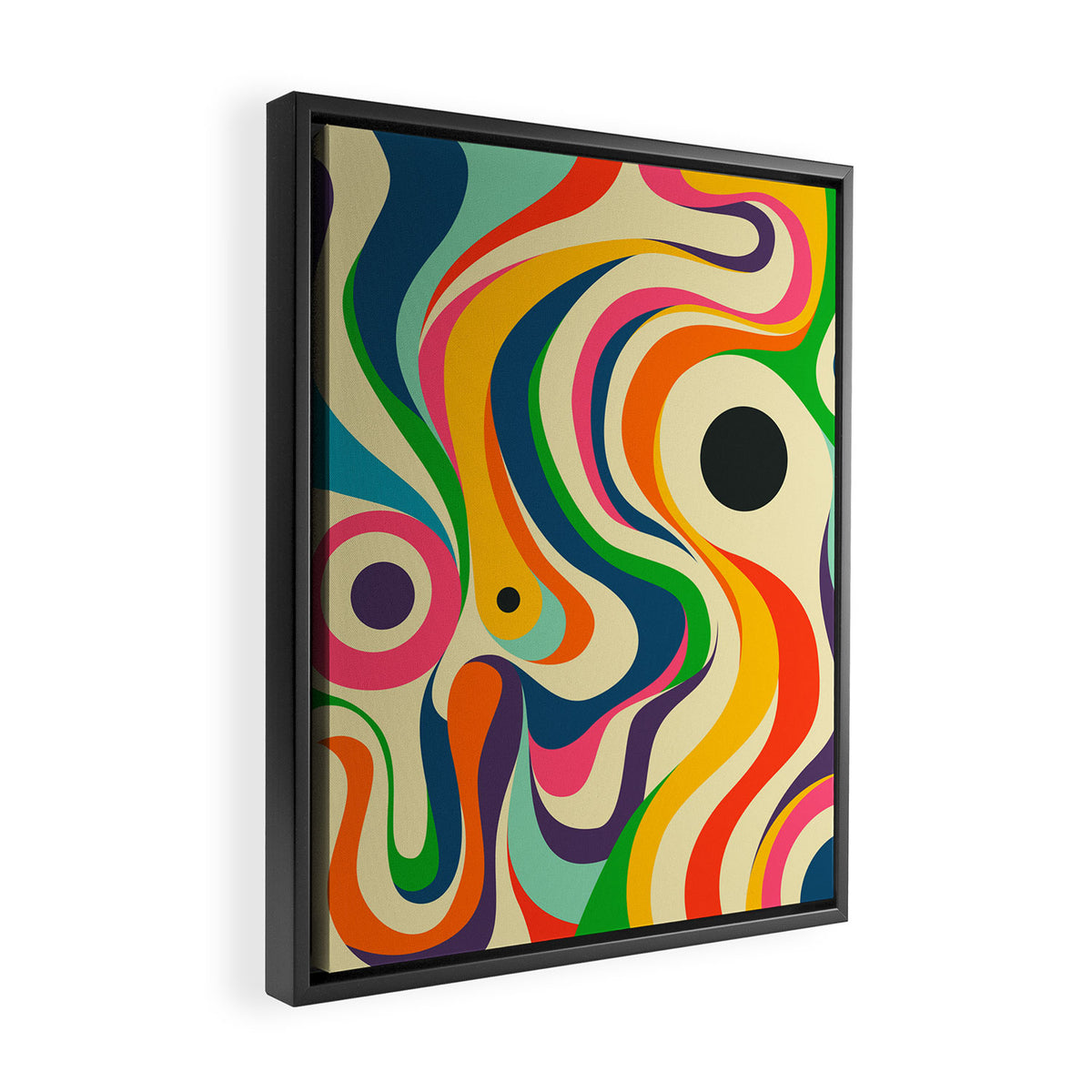 STRANGER Framed Canvas Print Gallery Image 2