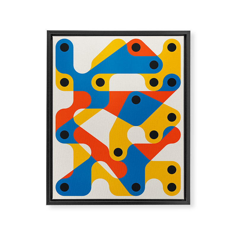 TANGENT 2 Framed Canvas Print Gallery Image 6