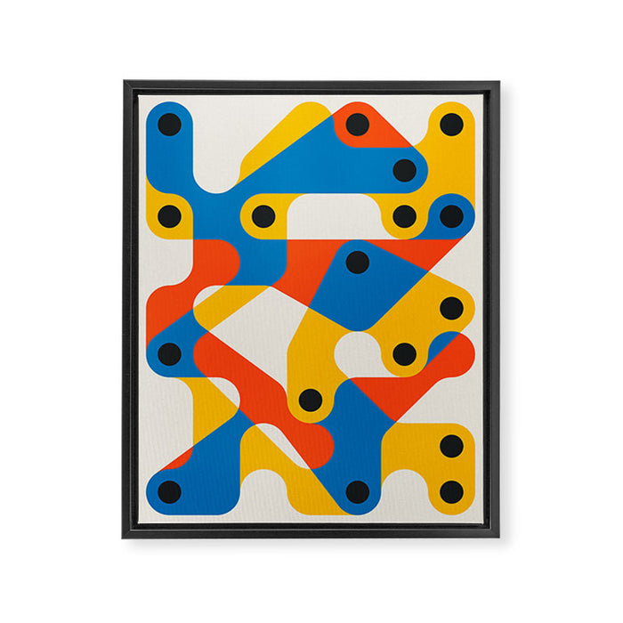TANGENT 2 Framed Canvas Print Gallery Image 1