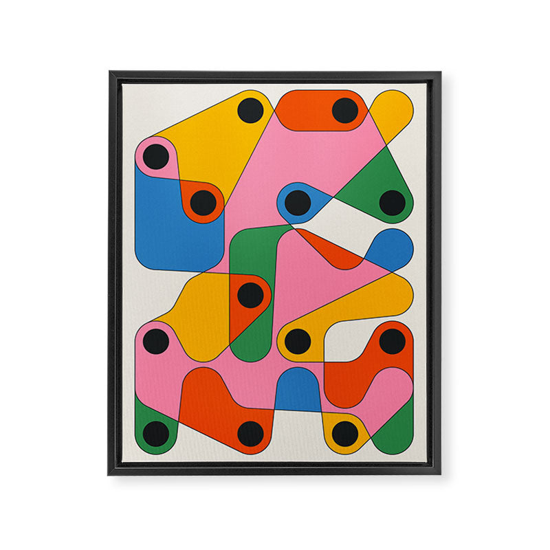 Tangent 3 Framed Canvas Print Gallery Image 6