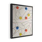 Tangent 5 Framed Canvas Print Gallery Image 2