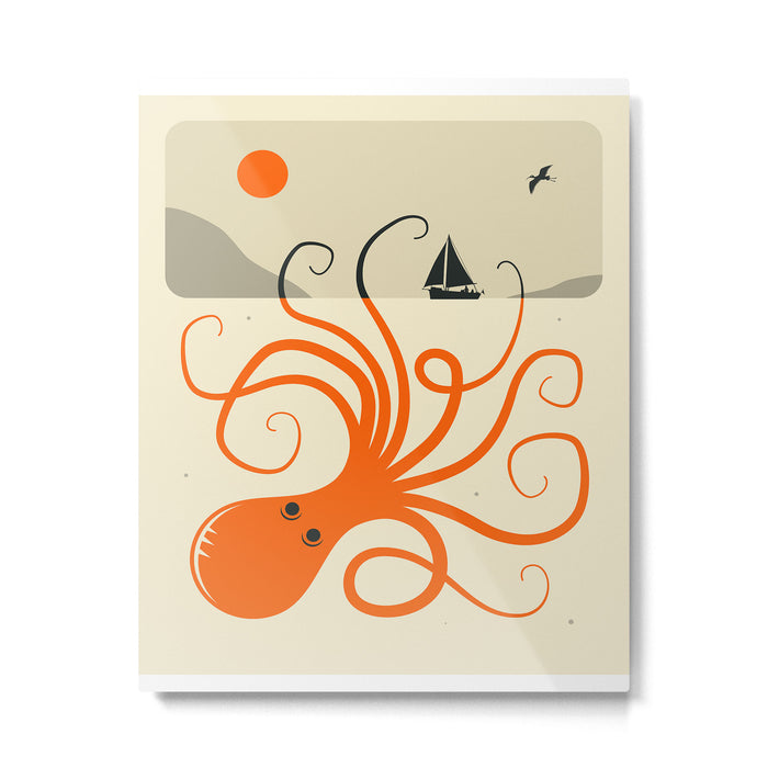 TENTACLES (2) Metal Print Gallery Image 1