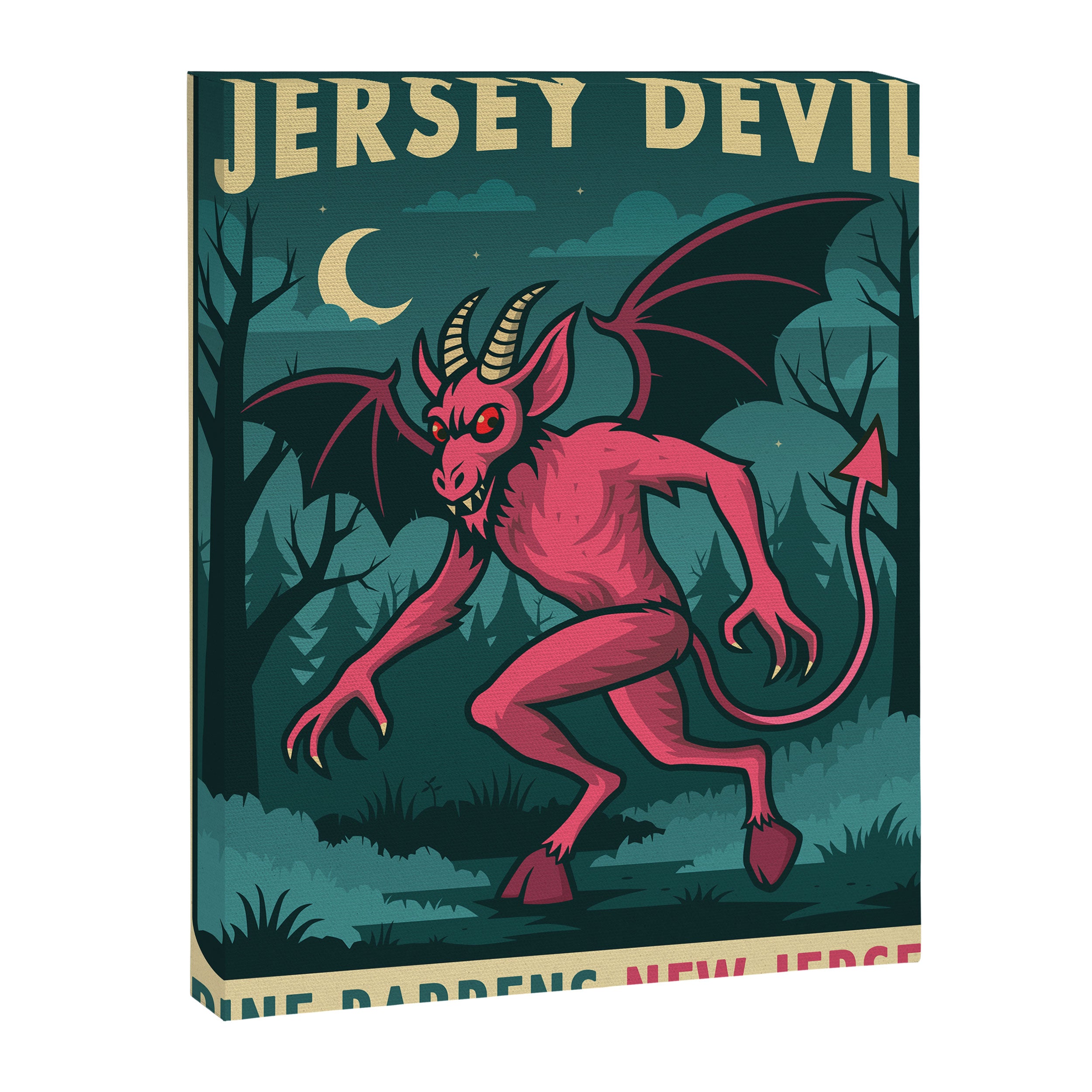 The Jersey Devil Canvas Print Gallery Image 6